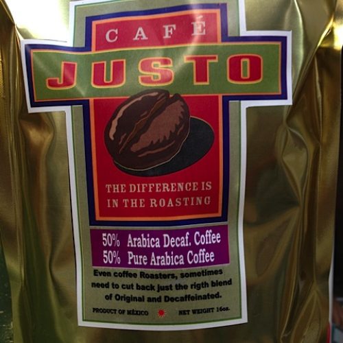 50% Arabica Decaf Coffee, 50% Pure Arabica Coffee